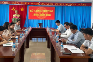 Họp thống nhất chủ trương đầu tư xây dựng hạ tầng kỹ thuật cụm công nghiệp C2, xã Thạnh Phong, huyện Thạnh Phú