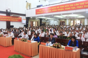 Đại hội Đảng bộ tỉnh Bến Tre lần thứ XI, nhiệm kỳ 2020-2025 vào phiên trù bị